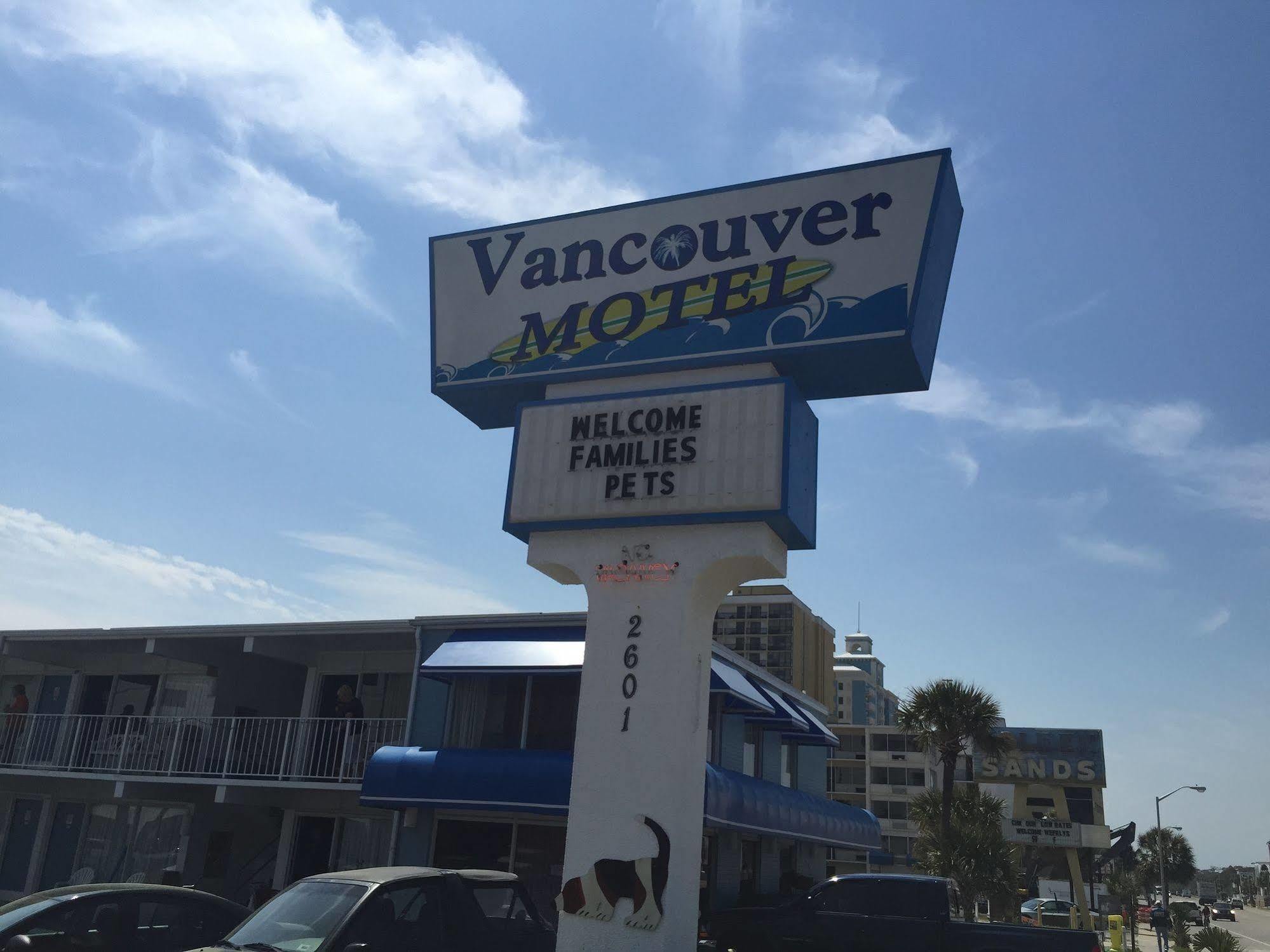 Vancouver Motel Myrtle Beach Exteriör bild